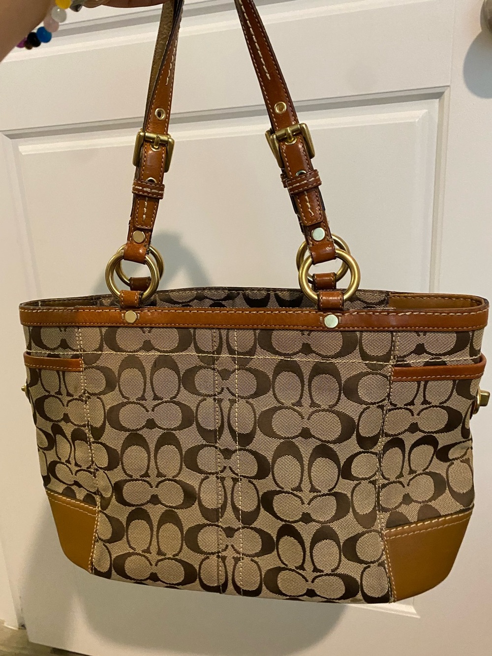 Y2K Coach gallery tote